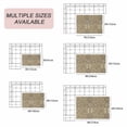 thumbnail image 6 of Traditional Morocco Outdoor Rug 4x6 Ft, Non Slip Washable Area Rug, Vintage Abstract Geometric Art Brown Patio Rugs Carpet Runner, Large Floor Mat for Indoor/Outdoor Deck Porch Camping, 6 of 8