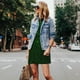 thumbnail image 4 of Fotbe Green Sparkling Vestido de Verano sin Mangas para Mujer – Vestido Midi Línea A, Estilo Camiseta Floral, Vestido Playero Casual y Fluido, 4 of 7