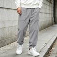 thumbnail image 2 of Men Corduroy -Lined Joggers Casual Winter Sweatpants, 2 of 4