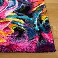 thumbnail image 3 of Safavieh Fiesta Anabella Floral Shag Area Rug, Fuchsia/Multi, 3' x 5', 3 of 10