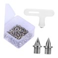 thumbnail image 2 of koolsoo 50 Pieces Track Shoe Spikes with Wrench for Short Running Sports Competition, 2 of 9