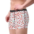thumbnail image 2 of Logiee fox gnomes and hearts Print Mens Boxer Briefs,Boxer Briefs for Men,Breathable Stretch Underwear,Boys Boxer Briefs-Medium, 2 of 5