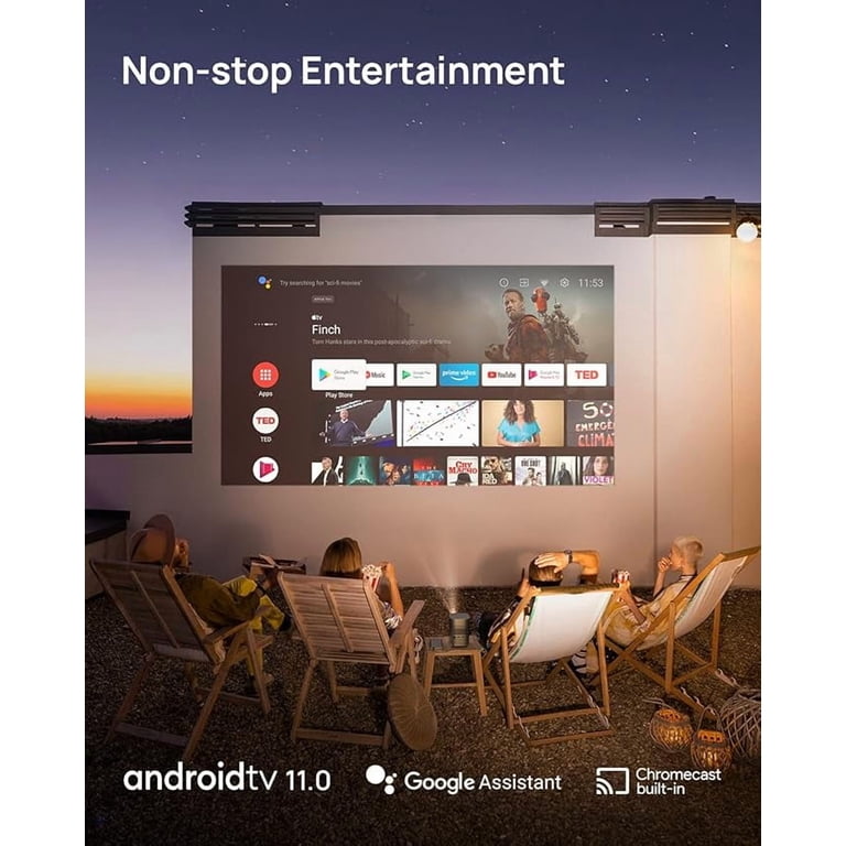 Xgimi Mogo 2 Pro Wi-Fi 5 & Bluetooth 1080p DLP Mini Projector with
