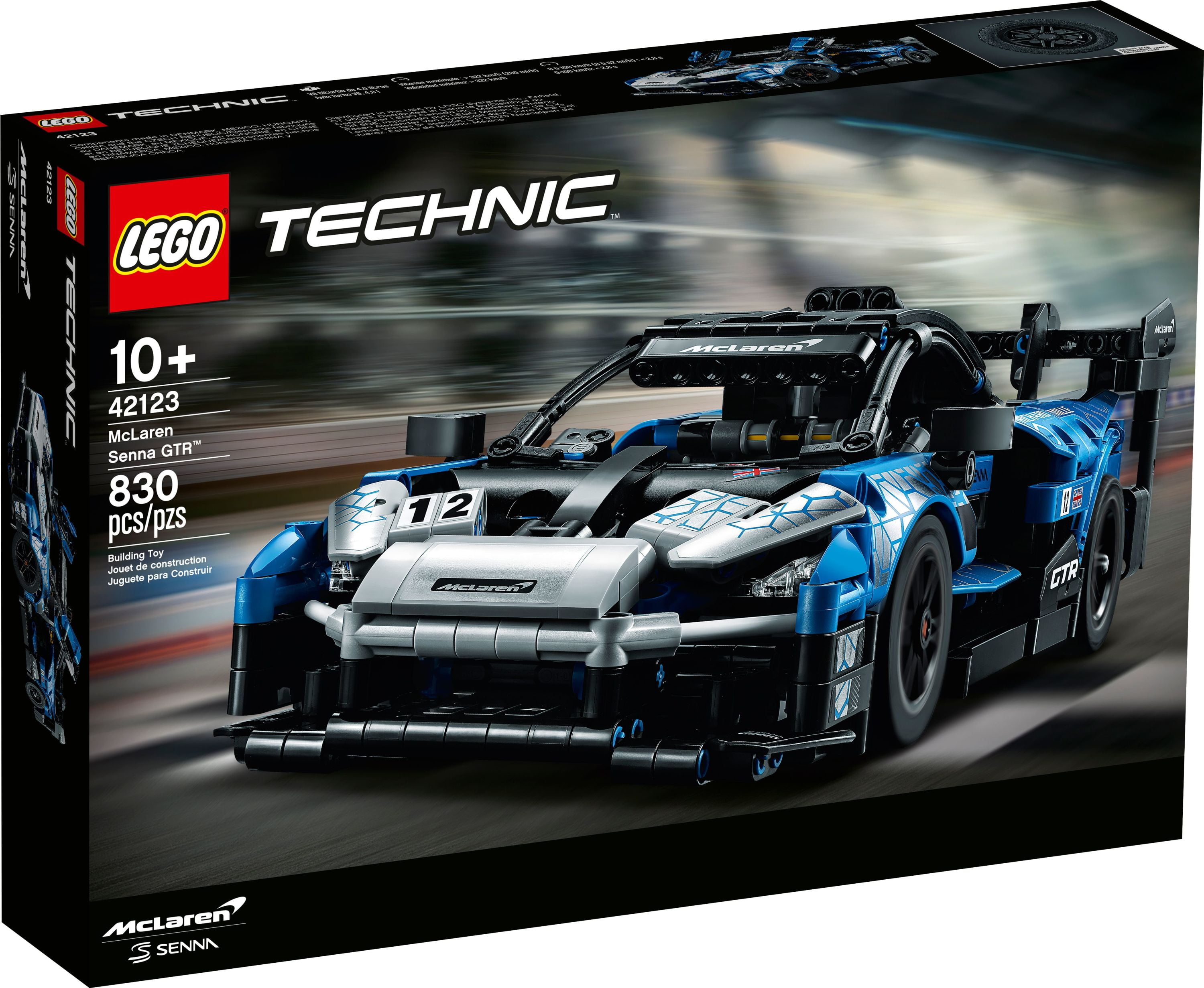 LEGO Technic McLaren Senna GTR 42123 Racing Sports Collectable Model Car  Building Kit, Car Construction Toy, Gift Idea for Kids, Boys and girls 
