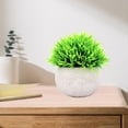 thumbnail image 4 of Pequeñas plantas Craft Simulation Gifts Dousewarming Gifts Bonsai PU Material Ornamento Planta en maceta para el pequeña sala de de de - Beige a Soledad Plantas en macetas, 4 of 7