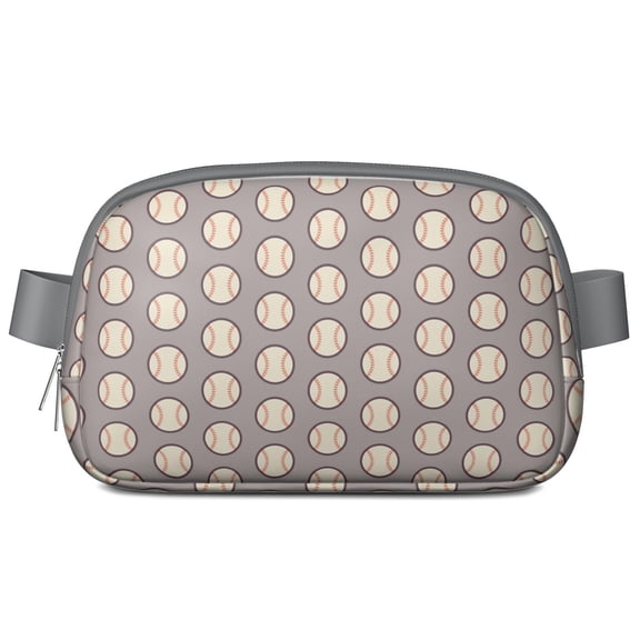 Basketball Fanny Pack – Sports Team Print Waist Bag – Waterproof Belt Bag for Athletes, Teen Boys & Sports Lovers