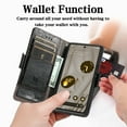 thumbnail image 2 of ELEHOLD Premium Leather Wallet Case for Google Pixel 6 Pro 6.7" Practical Card Slots Money Slot RFID Blocking Stand Function Luxury Purse Case,Black, 2 of 5