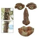 thumbnail image 2 of Old Hugger Garden Peeker Yard Escultura de cara de Sunnimix Alimentador de pájaros de árbol, 2 of 8