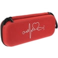 thumbnail image 3 of 1pc Stethoscope Case Portable Bag Shockproof Stethoscope Box Multifunctional Portable Stethoscope Case Compatible for 3M Litш (Red), 3 of 5
