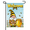 Garden Flag-1, variant on Bee Pigmy Welcome Garden Flag 12×18in Double Sided Spring Summer Honeycomb Protected Outdoor Decor for Yard Lawn Patio Home Outside Seasonal Display
