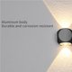 thumbnail image 5 of Lámpara De Pared Del Pasillo Foco Led De Corriente Constante Foco Montado En La Pared Con Amplio Voltaje Luz Blanca Cálida Impermeable Para El Hogar Hotel Yuarrent HA018964-00, 5 of 7