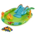 thumbnail image 1 of Intex Centre de Jeu Gonflable pour Piscine Little Dino avec Ballz Amusant, Lot de 100, 1 of 12