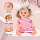 thumbnail image 4 of Muñeca Reborn Interactiva de 30 cm con Voz Simulada | Bebe Agua, Orina, Amamanta y se Baña | Extremidades Móviles y Cuerpo Suave para Juegos de Rol | Regalo de Cumpleaños para Niñas y Juguete de, 4 of 6