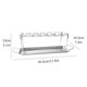 thumbnail image 4 of Parrilla de acero inoxidable 14 rejillas soporte para baquetas plegable portátil soporte de pierna de pollo para picnic de barbacoa Noticed HA006288-00B, 4 of 7