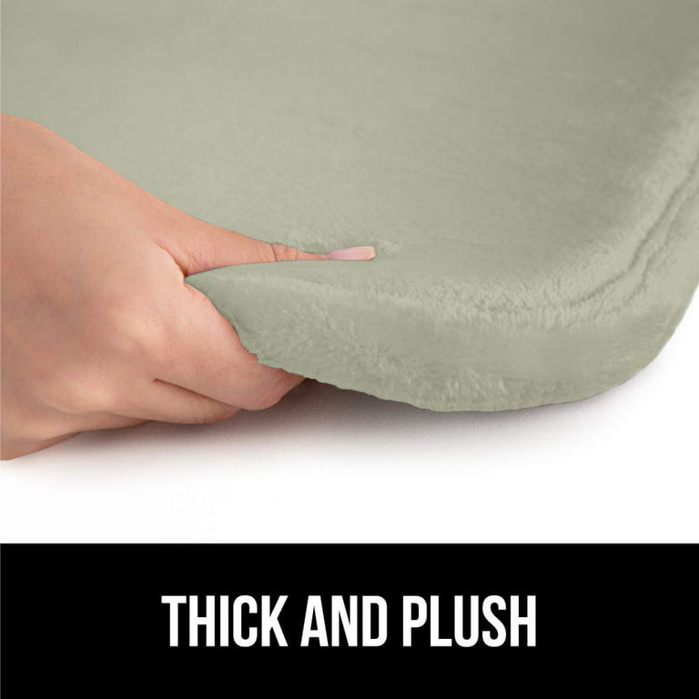 Gorilla Grip Original Thick Memory Foam Bath Rug, 36x24, Cushioned, Soft Floor
