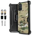 thumbnail image 1 of Value Pack ! for Samsung Galaxy A72 5G Card Slot Magnetic Phone Case 360° Cover Clip Kickstand Holster Hybrid Shock Bumper with Tempered Glass, 1 of 4