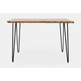 thumbnail image 4 of Nature's Edge 52'' Modern Solid Wood Live Edge Counter Height Dining Table, 4 of 6