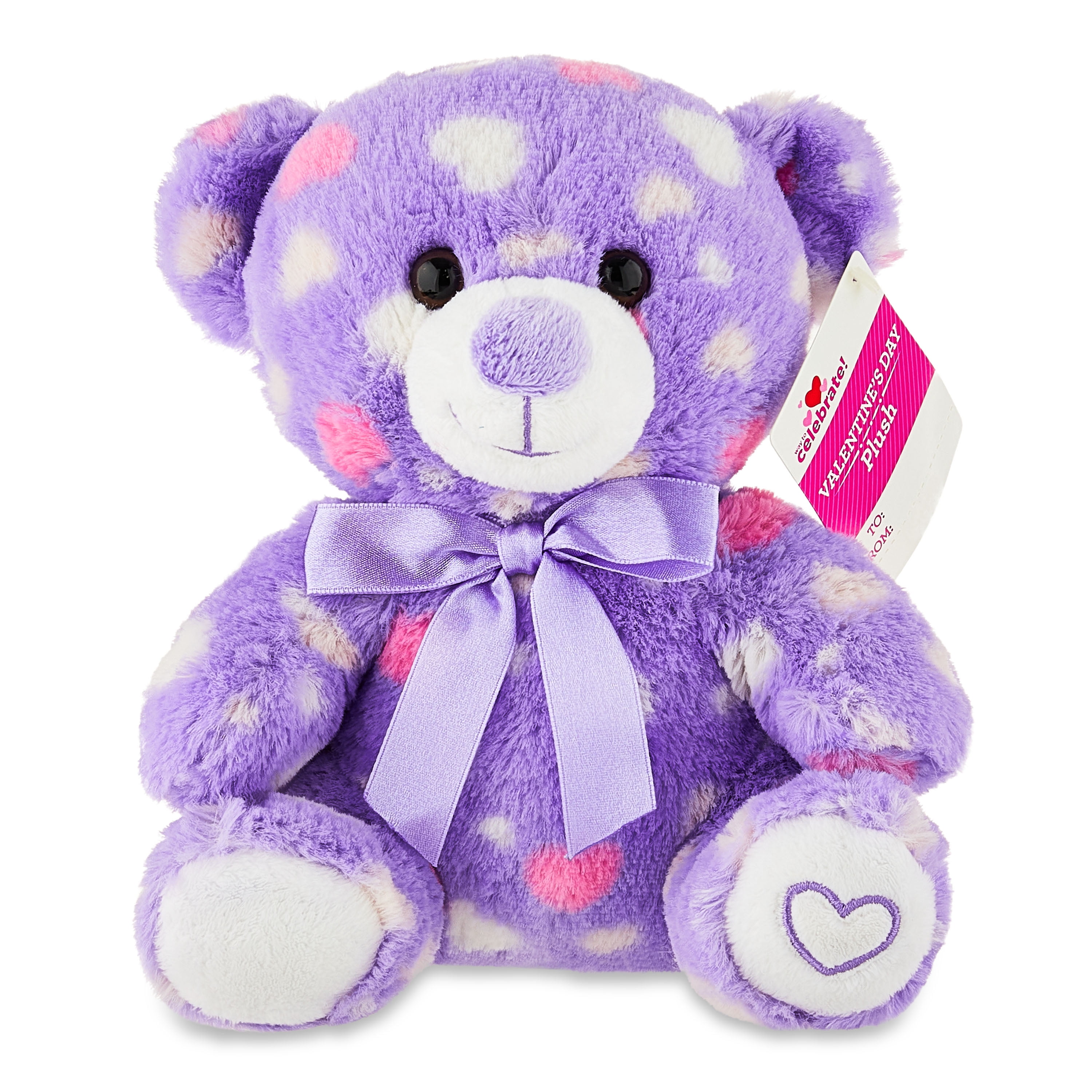 Purple teddy sales bear walmart