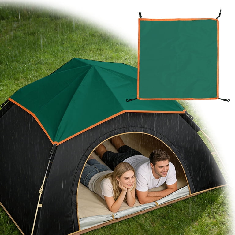 rothkopf zelte Alfheim 12.6 Glamping Zelt - 12.6 m² | 6 Personen Ich bin zu pleite, Connectivity:wired Color:Black / Beige