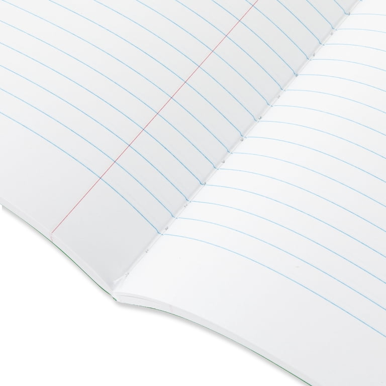 Pen+Gear Heavyweight Wide Ruled Composition Book, 2 Pack, Green photo 5