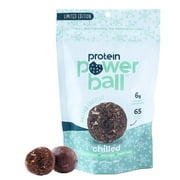 Protein Power Ball Healthy Snacks, Gluten Free, Dairy Free, Soy Free, Vegan Snack Energy Bites - Mint Dark Chocolate - 1 Pack