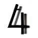 thumbnail image 2 of NACH Floating Mount House Address Shadow Number For Outside or Inside, Mailbox Number For Outside, Front Door, Garage Door, Maximum Rust Protection, Black Aluminum, 8 inch, Number 4, HH-SDW8-BLK-4, 2 of 15
