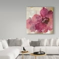 thumbnail image 3 of Trademark Fine Art 'Elegant Fresco Floral Gold Flower I' Canvas Art by Silvia Vassileva, 3 of 3