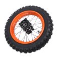 thumbnail image 1 of Llanta Para Rueda Trasera De Bicicleta, Repuesto De Conjunto De Neumático Para Bicicleta De Cross Eléctrica Tuttio Soleil01, 80/100-12, Llanta De Tubo Interior, 12 Pulgadas, 1 of 7
