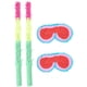 thumbnail image 1 of KAKOWELY 4 piñatas con forma de gafas, divertidas, con palitos para juegos infantiles, juguetes, accesorios y artículos para fiestas., 1 of 5