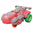 thumbnail image 2 of Coche de juguete de dinosaurio perfke Automático Dino Chariot rojo, 2 of 5