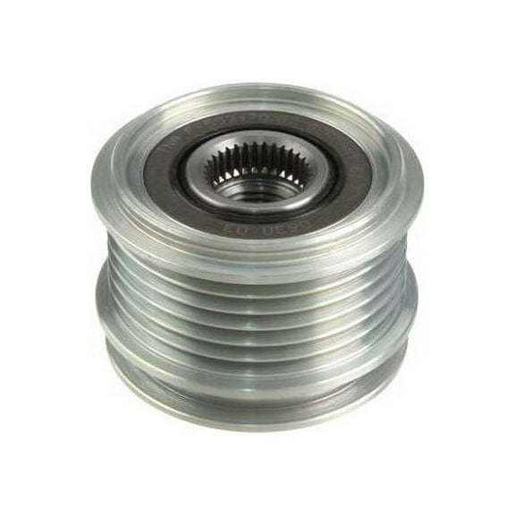 Alternator Decoupler Pulley - Compatible with 2000 - 2006, 2009 - 2014 Audi TT Quattro 2001 2002 2003 2004 2005 2010 2011 2012 2013
