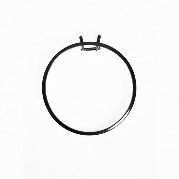 Large Spring Metal Embroidery Hoop Nurge 160-1 Deep Black