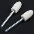 thumbnail image 3 of 12 Pcs Polishing Buffing Tool 8.5mm Conical Mounted Felt Bobs 3mm Shank, 3 of 8