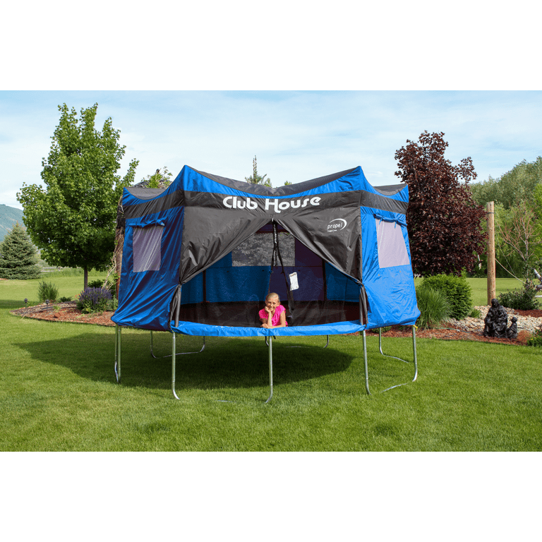 Propel 15' Blue Clubhouse For Trampoline (Trampoline Not Included) Walmart.com