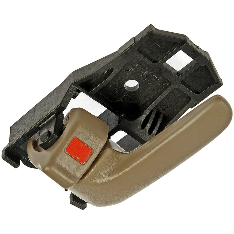 A-Premium Front Left Driver Side Interior Door Handle Compatible With Honda Accord 2003 2004 2005 2006 2007 Sedan, Brown Housing With Chrome Lever, Replace# 72160-SDA-A02ZD