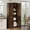 Reddish Brown, variant on 70" Tall Pantry Cabinet,Kitchen Pantry Storage Cabinets with 4 Doors and Adjustable Shelves,Pantry Storage Cabinet,Utility Hutch Cupboard for Kitchen,Dining Room,Living Room and Bathroom