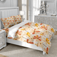 thumbnail image 3 of DOJLIO Beautiful Floral Duvet Cover Queen - Flower Duvet Cover Queen Size, Soft and Breathable Queen Duvet Cover Set for Adult (Queen, 90"x90"), 3 of 5