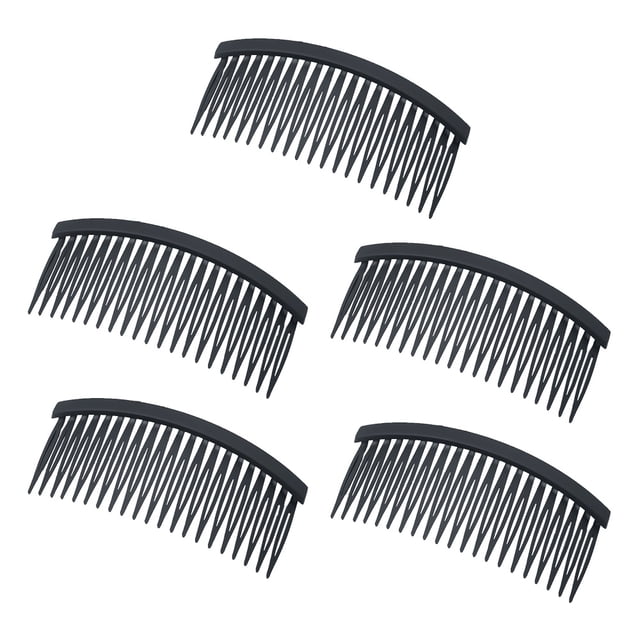5 peines para el pelo para mujer, accesorios para novia, peine para velo de novia de 21 dientes, peine decorativo para mujeres y niñas, pelo fino
