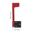 thumbnail image 2 of HLONK Mailbox Flag Red 1Set 7.66X2.75X0.24in Iron Tool Free Replacement, 2 of 8