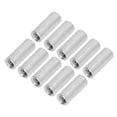thumbnail image 3 of Round Coupling Nut,10 Pcs Round Connector Threaded Sleeve Rod Round Connector Nut Built for Precision, 3 of 8