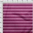thumbnail image 2 of oneOone Tissu en Viscose Chiffon Style Argyle Imprimé Ikat BTY 42 Pouces de Large, 2 of 4