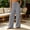 Gray wide leg lounge pants a1, variant on BRELIL Women's Wide Leg High Waisted Lounge Pants with Pockets Casual Solid Baggy Beach Vacation Trousers Loose Fit Fall Outfits, Black XL