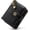 A02 Black, variant on Small Wallet for Women Leather Bifold Compact RFID Blocking with Zipper  Pocket