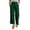 Green, variant on Women's Elastic Waist Tie Wide Leg Pants Patch Pants Fashion Casual Ladies Pants