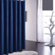 thumbnail image 3 of Cortina de ducha de baño impermeable blanca 150x180cm, 3 of 4