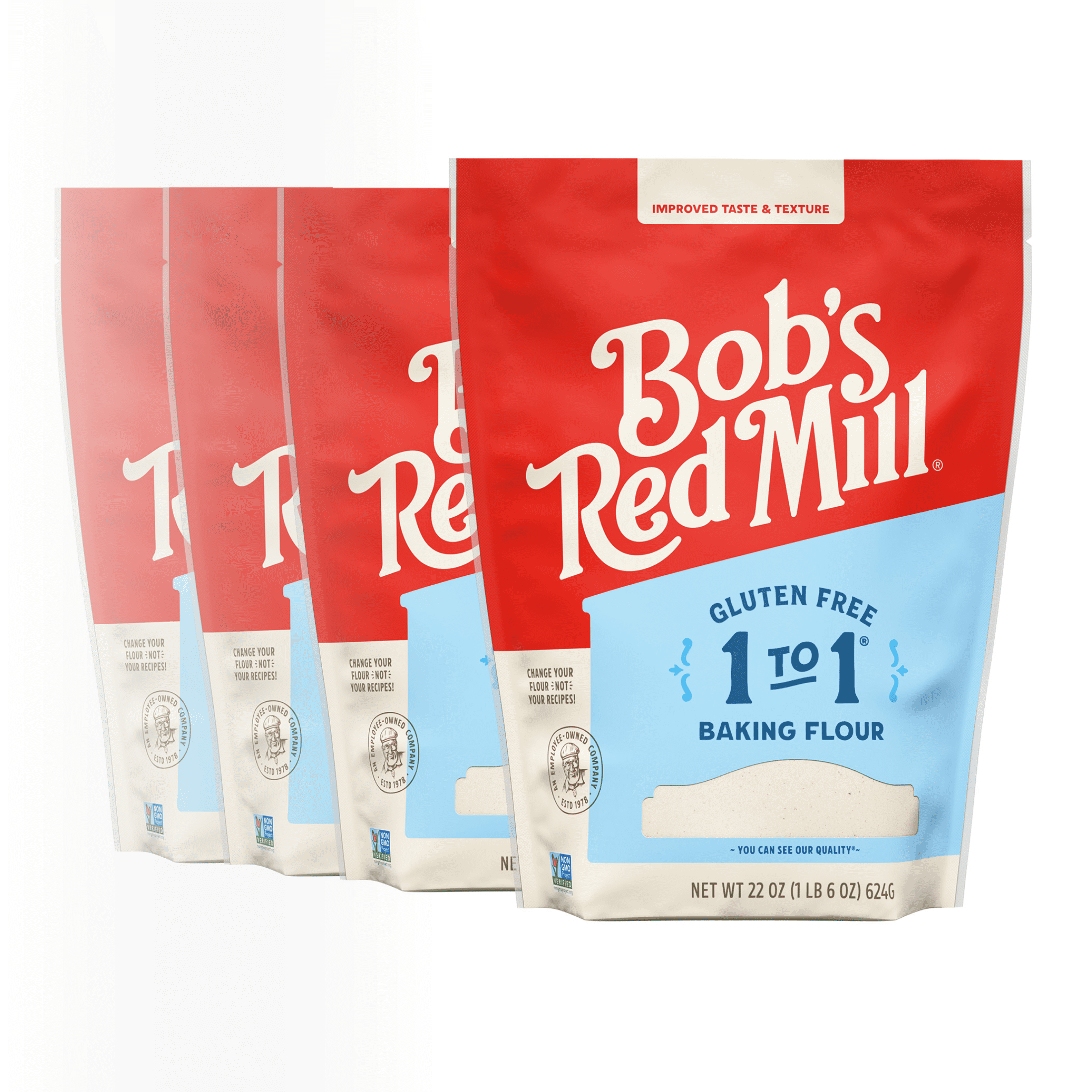 Bob's Red Mill Gluten Free 1-to-1 Baking Flour, 22 oz