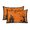 Orange, Pumpkin, Midnight Black, Charcoal, variant on Halloween Satin Pillowcases King Size Set of 2 Cooling Black Spooky Castle Bats Tree Silhouette Silk Pillow Cases for Hair and Skin Smooth Soft Zippered Throw Pillow Covers for Women Men 20"x36"