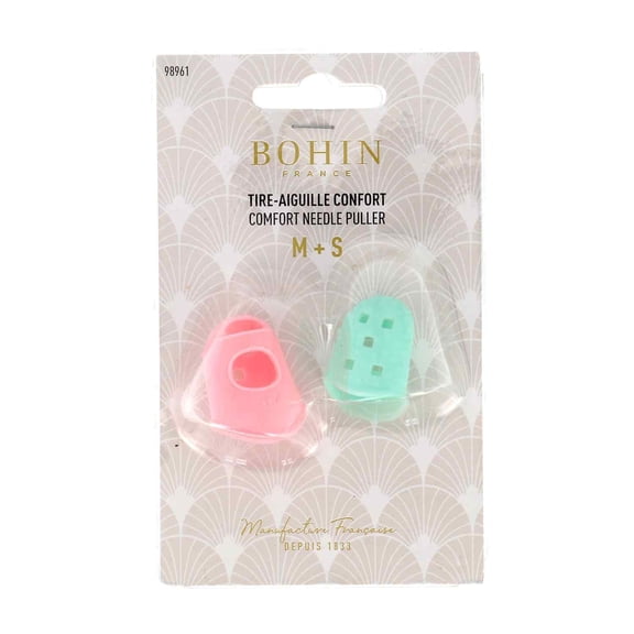 Bohin Silicone Needle Puller Medium and Small 2 Pack