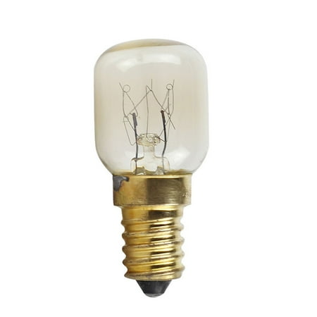 - 220v E14 300 Degree High Temperature Resistant Microwave Oven Bulbs Cooker Lamp Salt Light Bulb Brass lamp holder 25W