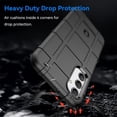 thumbnail image 6 of for Samsung Galaxy A24 4G Case for Man, Heavy Duty Shockproof Phone Case Support Wireless Charging Cover for Samsung Galaxy A24 4G HD Black, 6 of 16